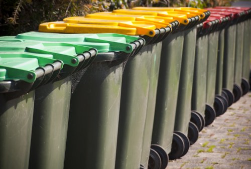 Waste removal services in Oxted showcasing sustainability efforts